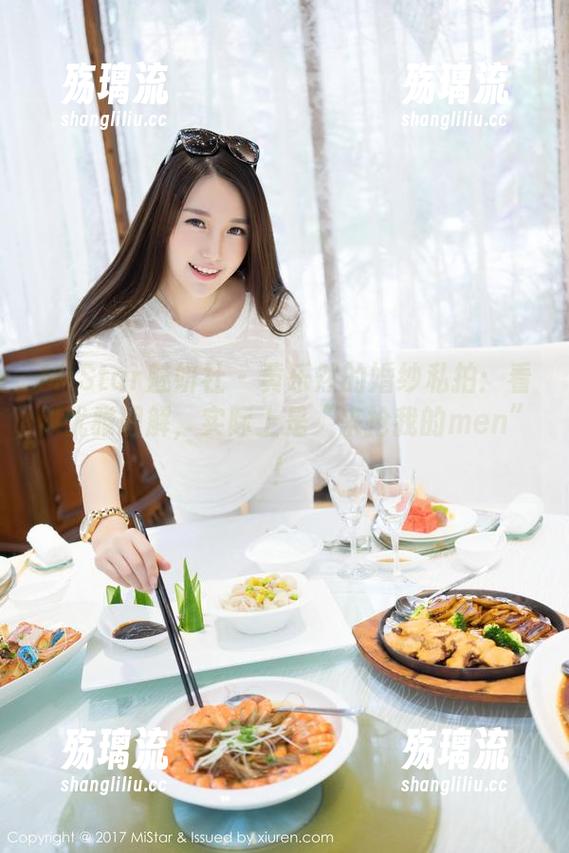 MiStar魅妍社 - 黄乐然的婚纱私拍：看似优雅理解，实际上是“来抢我的men”！