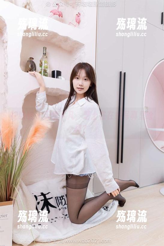 袜啵啵-芝士 袜啵啵 - 天使下凡,芝士在在线写真里啥样?